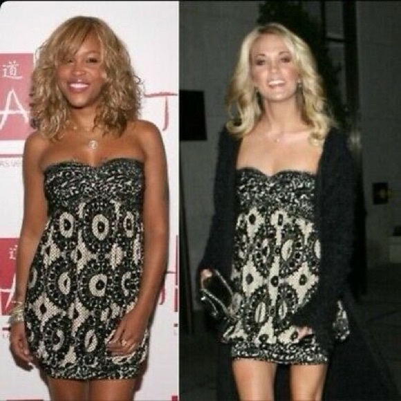 Diane Von Furstenberg Marcella Black Lace Dress 4 - Picture 3 of 7